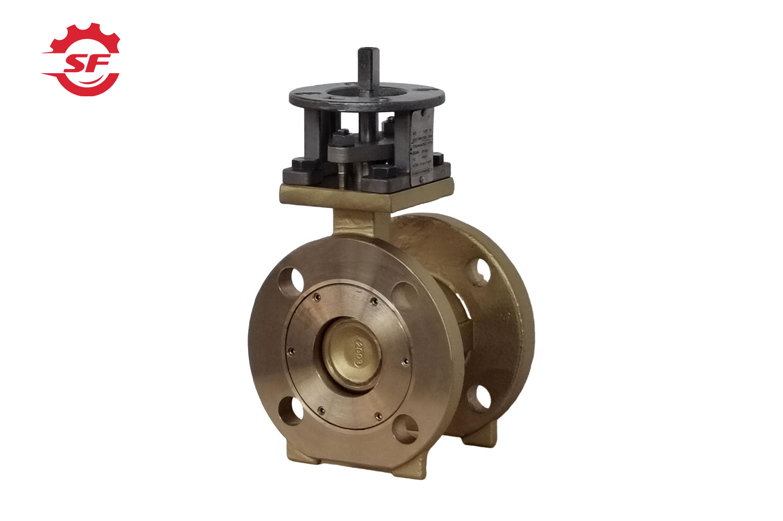 CLASS-300-Flanged-Bronze-Body-SS316-Seat-High-Performance-Butterfly-Valve