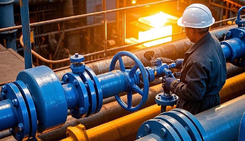 High-Performance-Butterfly-Valve-Are-Crucial-Components-in-Steel-Plant-Operations