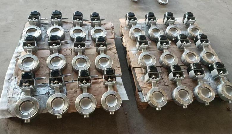 Metal-Seated-Double-Offset-Fire-Safe-Butterfly-Valve