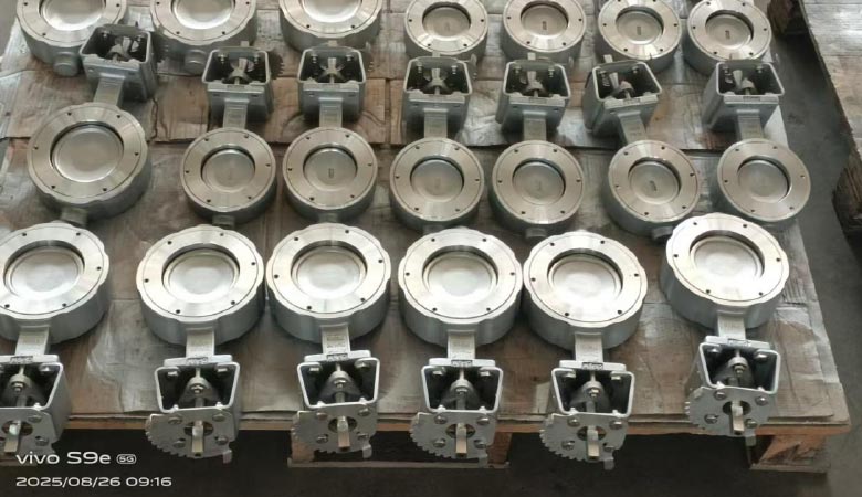 SHENGFEI-MACHINERY-Unveils-New-Batch-of-PN16-Double-Offset-High-Performance-Butterfly-Valves,-Comparable-to-Bray-Series-40