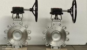 Shengfei-Delivers-API-609-High-Performance-Offset-Butterfly-Valves-–-ANSI-600#-CF8M-Body-RPTFE-Seat