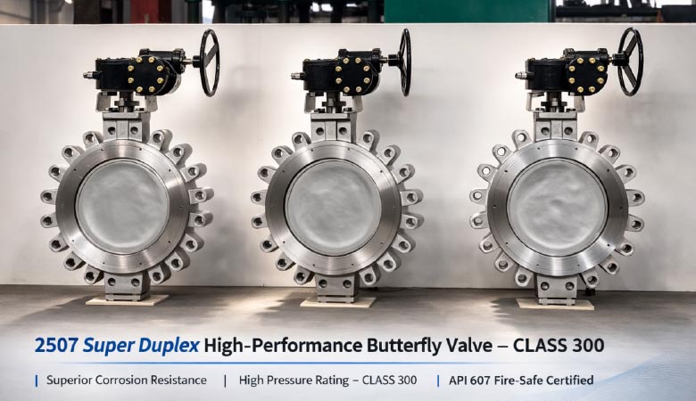 Shengfei-Machinery-Successfully-Delivers-2507-Super-Duplex-High-Performance-Butterfly-Valves-